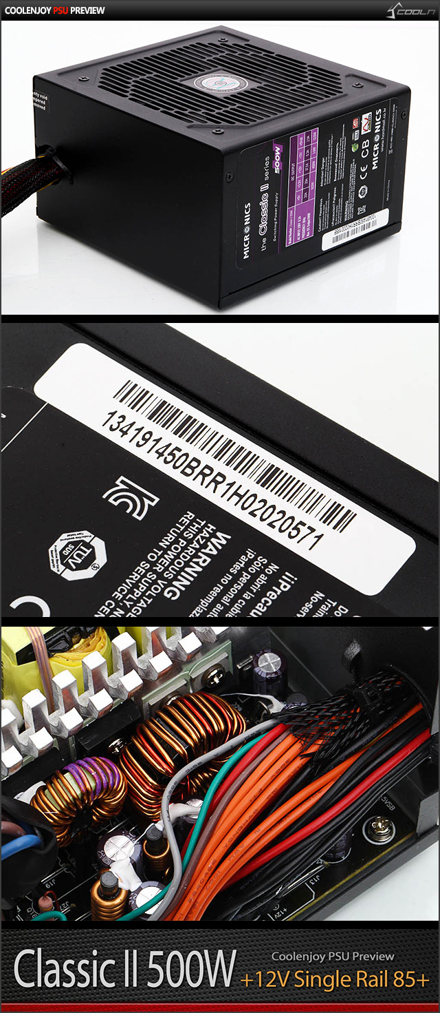 멀티코일 변경~! 마이크로닉스 Classic II 500W 프리뷰 > 공식리뷰 | 쿨엔조이