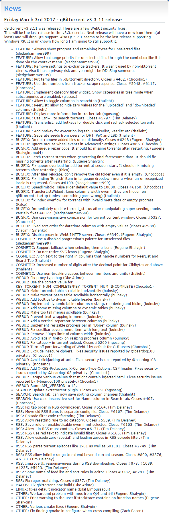 qBittorrent 3.3.11 [광고없는 토렌트 클라이언트] > 자료실 | 쿨엔조이