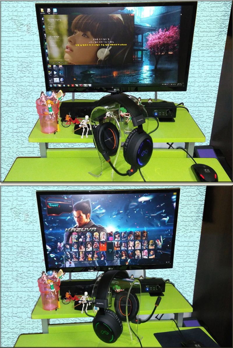 가성비가 뛰어난 가상 7.1 채널 진동 헤드셋, MAXTILL TRON G5100 Virtual 7.1CH 진동 RGB > 필테/사용기  | 쿨엔조이