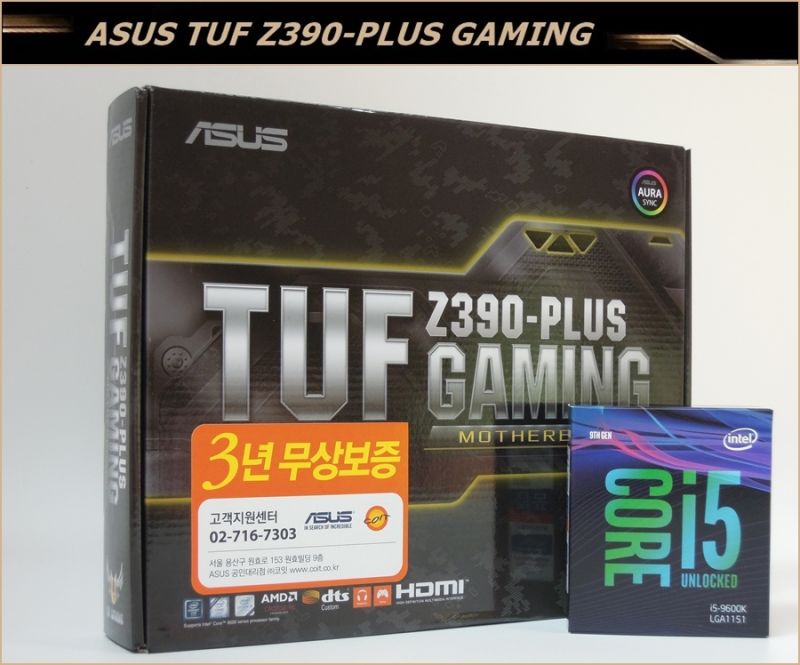 【動作確認済】Core i5 9600K ＆ ASUS TUF Z390 セット TUF GAMING Z890-PLUS WIFI｜ASUS｜株式会社アユート PCパーツ・VR