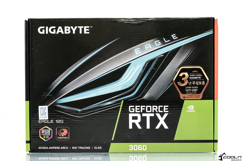 GIGABYTE GeForce RTX 3060 EAGLE 12G > 벤치마크/기획 | 쿨엔조이
