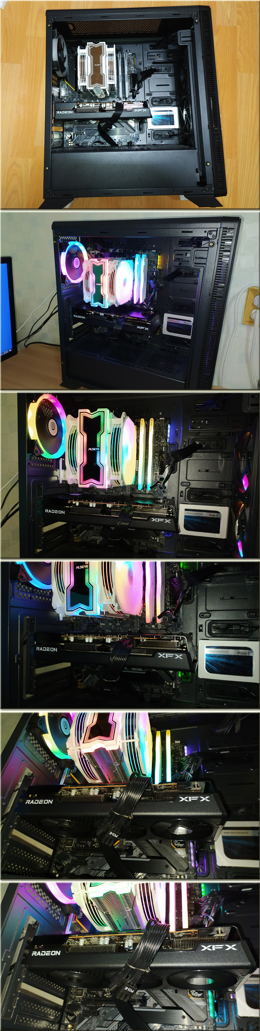 그래픽카드 추천 XFX 라데온 RX 6600 XT QICK 308 BLACK D6 8GB > 필테/사용기 | 쿨엔조이