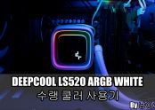 DEEPCOOL LS520 ARGB WHITE 2열 수랭 쿨러 사용기