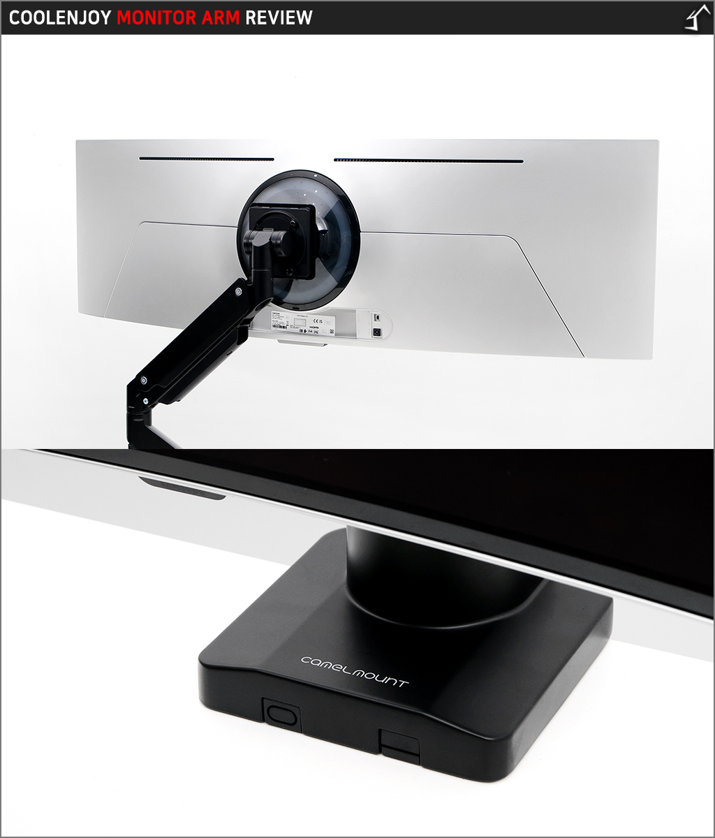 무게의 한계를 뛰어넘다! 카멜마운트 PMA2X 초고중량 프리미엄 모니터암 > 공식리뷰 | 쿨엔조이