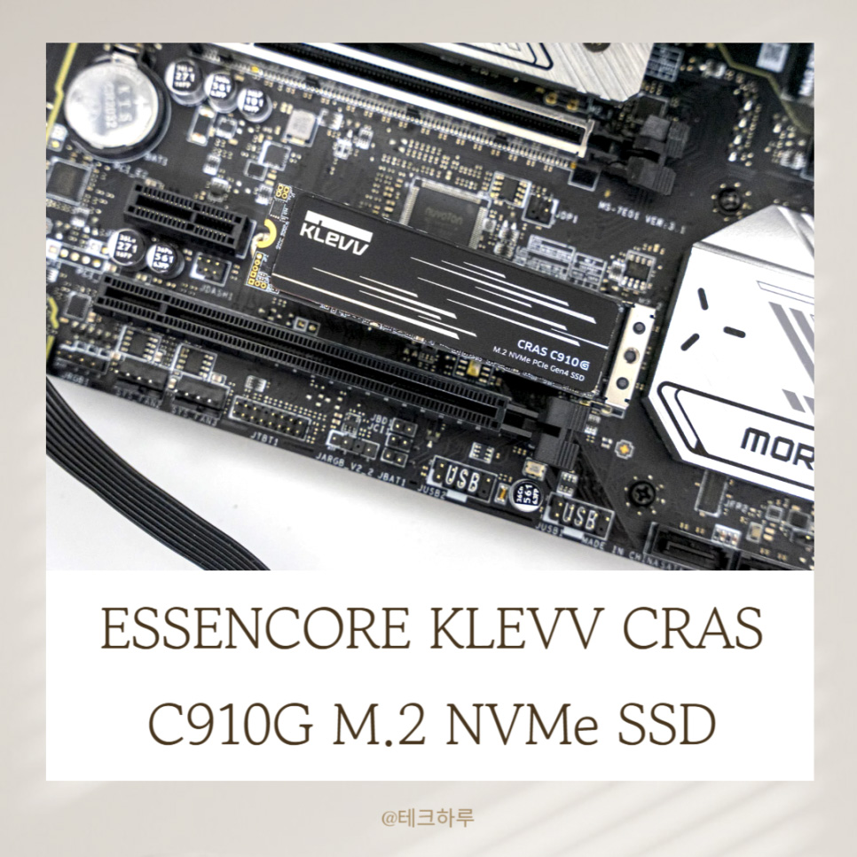 ESSENCORE KLEVV CRAS C910G M 2 NVMe SSD 1TB