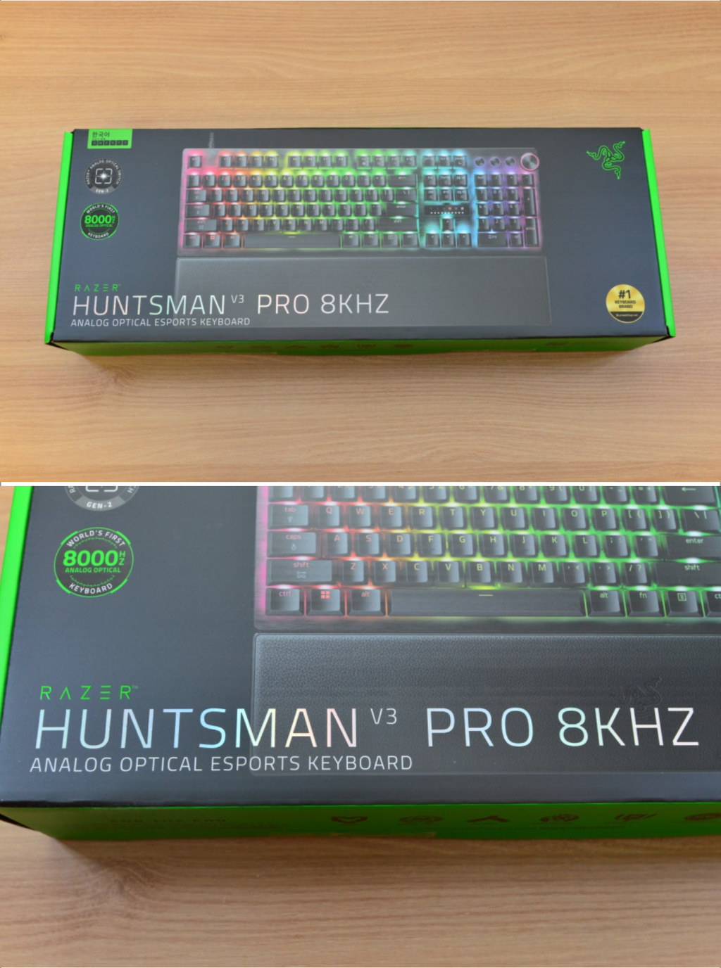 래피드 트리거와 타건감을 모두 잡은 레이저 헌츠맨 V3 프로 8KHz 키보드 실사용 리뷰 > 필테/사용기 | 쿨엔조이
