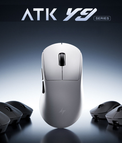 [G마켓] 잠자리 ATK Y9 Ultimate 무선 게이밍 마우스 PAW3950Ultra 8k G…